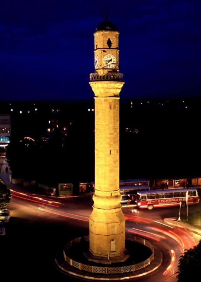 SAAT KULESİ GECE GÖRÜNÜŞÜ