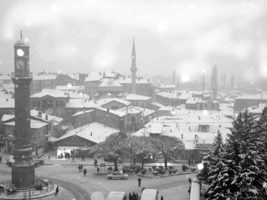 çorum kar manzarası1