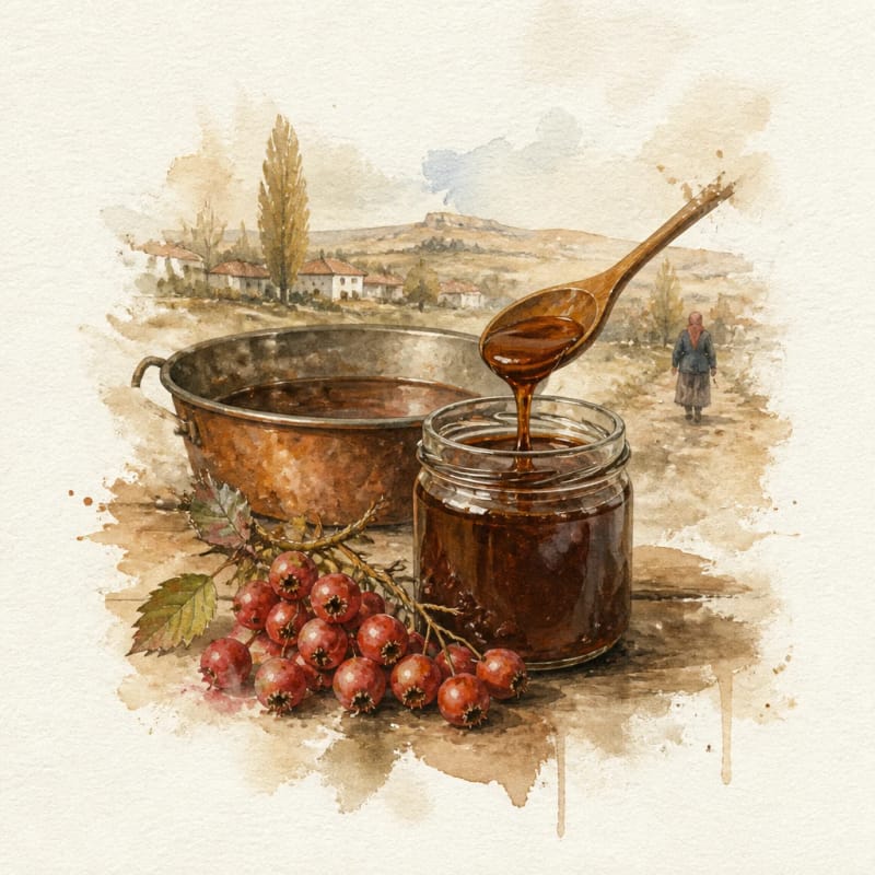 Hawthorn Molasses (Alıç Pekmezi)
