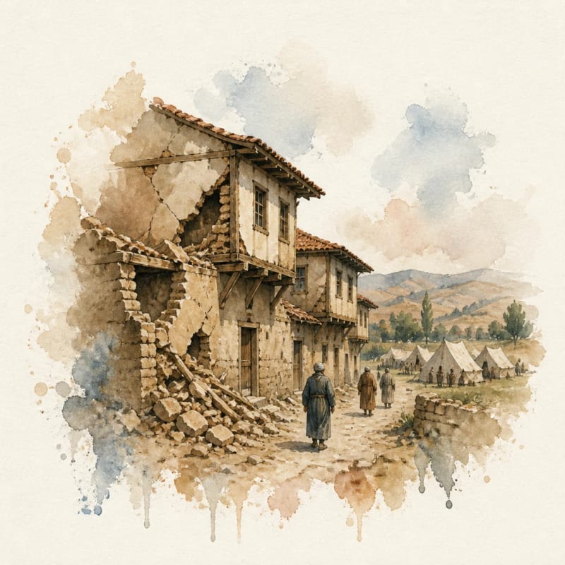 Earthquakes and Natural Disasters in Çorum's History (16th-19th Century)