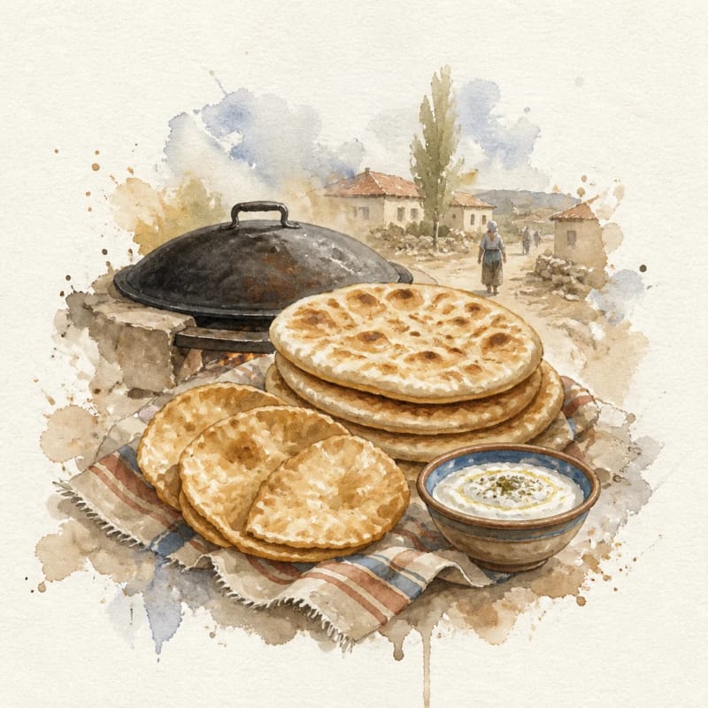 Çorum Mayalı Breads: Tava and Saç Mayalısı