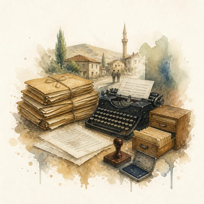Çorum in the Republican Archives Catalogue