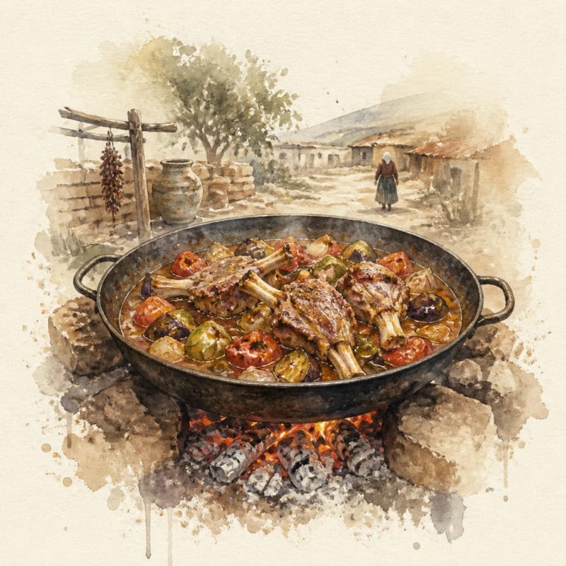 Kargı Kirli Saç Kebabı