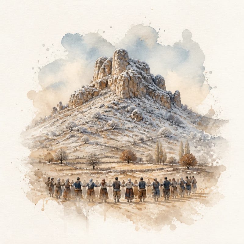 Kayayı Gırcı Tuttu (İlvanlım) (Frost Took the Rock)