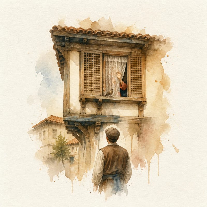 Pencereden El Eder (She Waves from the Window)