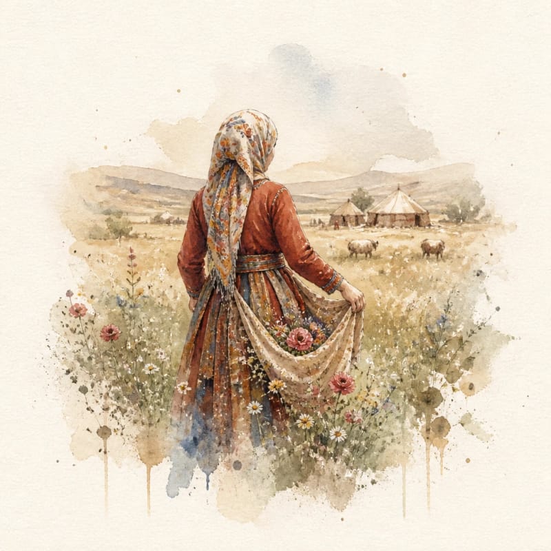 Türkmen Kızı Yaktı Bizi (A Turkmen Girl Has Set Us Aflame)