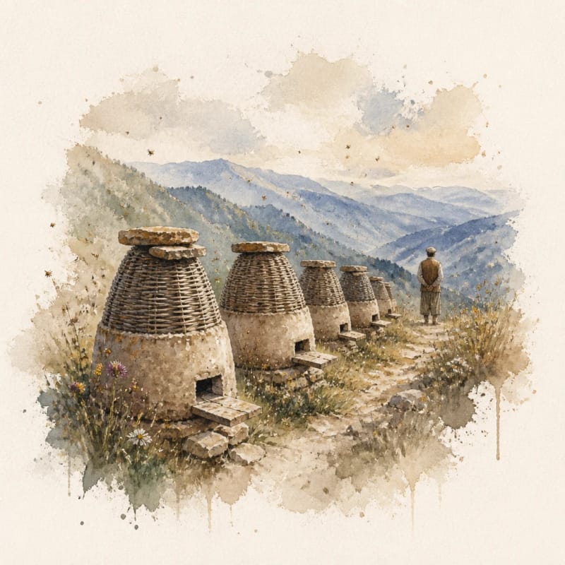 Yüce Dağ Başına Kurdum Arılık (I Set My Beehive on the High Mountain)